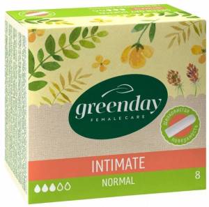 Тампоны Green Day Normal Intimate 8 шт