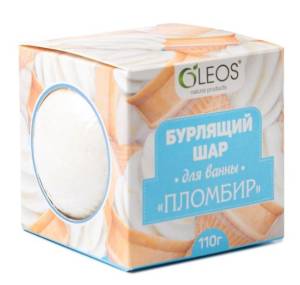 Бурлящий шар Пломбир Oleos 110г