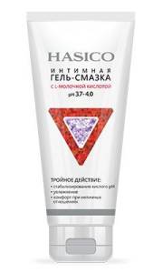 Гель-смазка Hasico с L-молочной кислотой (pH 3,7-4,0), 100 мл