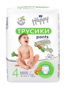 Трусики Bella Happy Maxi 8-14кг 12шт